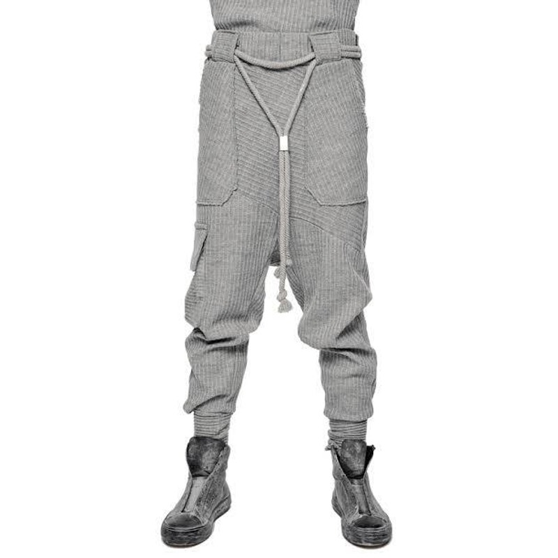 Minoar Phasis Deconstruct Volume Cargo Track Pant Mens Xl Wool Luxury Designer